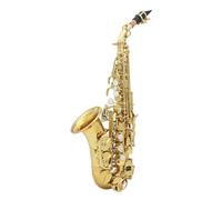 Sassofono Contralto Sassofono soprano in oro Si bemolle per principianti sax soprano per studenti set completo(Saxophone)