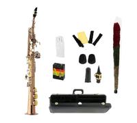 Sassofono Contralto Sassofono soprano in ottone Si bemolle Sassofono laccato oro Suonare professionalmente Ins