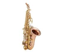 Sassofono Contralto Sassofono soprano in Sib bronzo fosforoso rame chiave dorata sax con accessori