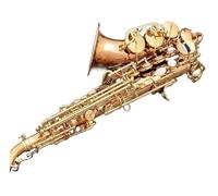 Sassofono Contralto Sassofono soprano nichel dritto B Flat Sax musicale con custodia rigida