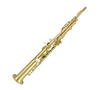 Sassofono Contralto Sassofono soprano Si bemolle Sassofono soprano a tubo dritto integrato Bronzo Nichel nero/ottone Processo spazzolato(Brass Brushed Process)