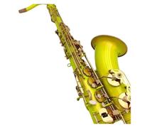 Sassofono Contralto Sassofono tenore laccato verde chiaro Sassofono tenore professionale con custodia Ance Collo Bocchino