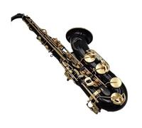 Sassofono Contralto Sassofono tenore Sib laccato nero ottone giallo strumento musicale professionale