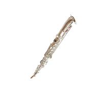 Sassofono Contralto SILVERING Sassofono soprano Sib in ottone laccato corpo e chiavi bocchino ance manico con custodia