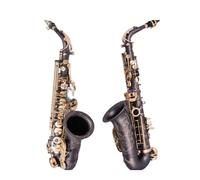 Sassofono Contralto Strumenti Musicali Di Qualità Oro Nero Sax Contralto Principiante Prestazioni Professionali E Custodia