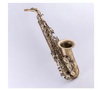 Sassofono Contralto Strumento A Fiato Professionale Per Sax Contralto In Rame Antico Con Custodia Per Il Trasporto Sassofono per principianti Kit (Color : 02)