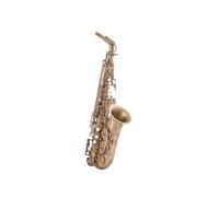 Sassofono Contralto Strumento Musicale Professionale E-flat Placcato In Rame Antico Con Manico A Lamella Per Bocchino