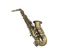 Sassofono Contralto Strumento Musicale Professionale E-flat Placcato In Rame Antico Con Manico A Lamella Per Bocchino