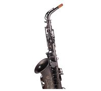 Sassofono Contralto Strumento sassofono contralto Black Pearl Mi bemolle professionale in nichel nero