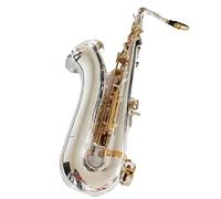 sassofono Cuscinetti Per Bocchino Per Sax Con Chiave Dorata Per Sassofono Tenore Professionale, Manico Piegato Con Custodia