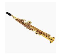Sassofono Dritto Acuto Bb Tune Sax Strumento Musicale Con Bocchino Case Reed Sassofono per principianti Kit