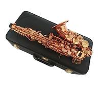 Sassofono High-pitched Curvo B-tone In Ottone Placcato Oro Strumento Professionale Per Suonare Il Sax Sassofono per principianti Kit