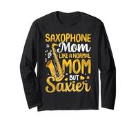 Sassofono Mamma Normale Ma Sassofonista Sassofonista Sax Maglia a Manica