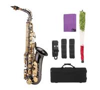 Sassofono Mib Mi Bemolle Sassofono Contralto Corpo In Ottone Nichelato Strumento A Fiato Con Custodia Per Il Trasporto