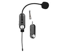 Sassofono Microfono Chitarra Mike Altoparlante Wireless a Segmento U da Palco Accessorio per Strumenti Musicali all'aperto Microfoni Wireless + Ricevitore