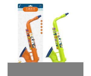 Sassofono musicale per | Realistico portatile a 8 tasti | Giocattolo sassofono per bambini, per ragazzi e ragazze da 3 anni, salone scolastico scena