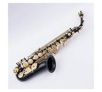 Sassofono Nero Mib Piatto Sassofono Contralto Strumento In Ottone Chiavi Placcate In Oro Sax Con Custodia Bocchino Sassofono per principianti Kit
