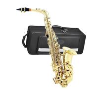 Sassofono Per Principianti Sassofono Contralto Oro Mi Bemolle Per Principianti Con Custodia E Accessori Bellissimo Aspetto