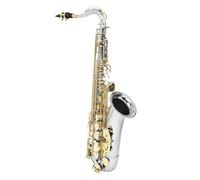 Sassofono Per Principianti Sassofono Tenore In Sib Oro Argento Sassofono In Ottone Strumento Musicale Sax Tenore Con Parti Della Staffa Per Ance(A)