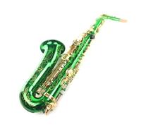 Sassofono Per Studenti Professionisti Mi Bemolle Sassofono Contralto Strumento Sassofono Intagliato A Corpo Intero Verde principianti sassofono