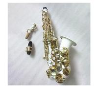 Sassofono Prestazioni Professionali Sassofono Acuto Curvo Sax Bianco Strumento Musicale Con Bocchino