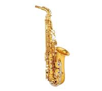 Sassofono Professionale Alto Mib Tune Sassofono Ottone Strumento Musicale Lacca Dorata Con Accessori Per I Principianti Che Si Esercitano A Suonare(C)