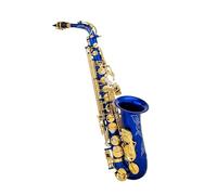 Sassofono Professionale Mib Sassofono Contralto Strumento A Fiato Ottone E-bemolle Strumento Per Sassofono Professionale 802 Tipo Di Chiave Un Set Completo Di Accessori(Blue)