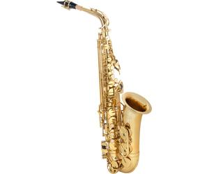 Sassofono Professionale Ottone con Custodia Bocchino Bachetta Pulizia