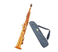 Sassofono Professionale Ottone Dritto Sax Soprano Sassofono Sib Si Bemolle Strumento A Fiato Modelli Intagliati Prestazioni Professionali