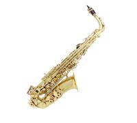Sassofono Professionale Per Studenti Sassofono Contralto Mib Sax Intagliato Con Corpo In Ottone Piatto E Dorato Con Custodia principianti sassofono