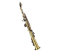 Sassofono Professionale Principianti Professionale Ottone Dritto Sib Sassofono Soprano Nichelato Sax Reed Kit Guanti Cinghie Custodia Per Il Trasporto