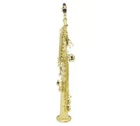 Sassofono Professionale Sassofono Contralto Diritto In Ottone Professionale Sib Si Bemolle Sax Saxfone Conchiglia Naturale Chiave Intagliata Motivo Multicolore Sax(G)