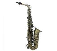Sassofono Professionale Sassofono Contralto Mib Strumento A Fiato Professionale Verde Antico Sax Piatto E Con Custodia Parti Di Strumenti Musicali
