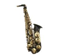 Sassofono Professionale Sassofono Contralto Nero Modello Professionale Strumento Musicale Sax Professionale E-flat Con Custodia Accessori(A)