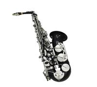Sassofono Professionale Sassofono Contralto Nero Strumento A Fiato Professionale Grande Corno Ottone Mib Con Scatola Accessori Per Strumenti Musicali