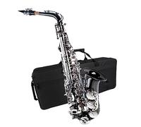 Sassofono Professionale Sassofono Contralto Per Principianti Mib Strumento A Fiato Professionale Ottone Premium Nero Nichelato Mib Mi Bemolle Sax Contralto