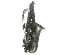Sassofono Professionale Sassofono Contralto Professionale In Ottone E-flat Nero Opaco Sax Alto Legatura Reed Neck Accessori Per Strumenti Musicali