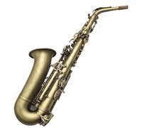 Sassofono Professionale Sassofono Contralto Strumento Musicale Professionale E-flat Placcato In Rame Antico Principianti Con Custodia E Accessori(B)