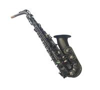 Sassofono Professionale Sassofono Contralto Suzuki Eb Sax Strumento Piatto Con Superficie Intagliata Nichelata Nera Opaca Unica Con Custodia
