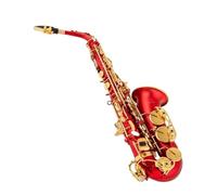 Sassofono professionale Sassofono contralto vintage in Mib placcato rosso opaco e blu unico nel suo genere con incisione con custodia(Red)