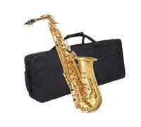 Sassofono Professionale Sassofono Mi Flat Ottone Sax Kit Suono Professionale Accessori Completi Ideale Per Tutti I Musicisti Include Custodia Rigida