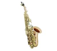Sassofono Professionale Sassofono Soprano In Sib Tubo A Curvatura Piccola Sax Strumento Musicale In Rame Fosforoso Con Custodia E Accessori Per Spazzole(A)