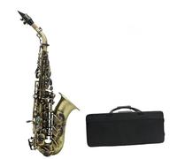 Sassofono Professionale Sassofono Soprano Retrò Materiale Ottone Professionale Sib Si Bemolle Con Accessori Per Strumenti Musicali Strumento A Fiato