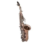 Sassofono Professionale Sassofono Soprano Rosso Antico Tono Bb Strumento A Fiato B Sax Piatto Con Scatola Accessori Per Strumenti Musicali