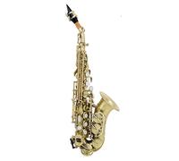 Sassofono Professionale Sassofono Soprano Sib Sax Piatto Corpo In Ottone Professionale Con Custodia Accessori Per Sassofono Con Tracolla A Lamella(A)