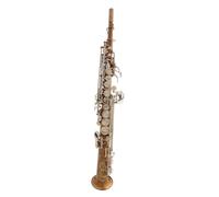 Sassofono Professionale Sax Soprano Con Chiave In Nichel B Bemolle Strumento A Fiato Per Principianti Amante Della Musica Con Accessori