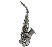 Sassofono Professionale Set Completo Di Sax Per Principianti In Sib Bemolle Per Sassofono Soprano Con Custodia E Cinturino Per Ancia Prestazioni Professionali(D)