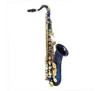 Sassofono Professionale Set Per Principianti Di Strumenti Musicali A Fiato Per Sassofono Tenore In Ottone Con Chiave In Oro Blu E Sassofono Tenore In Sib(A)