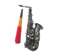 Sassofono Professionale Strumenti Musicali Per Sax Contralto Sassofono Contralto Suzuki E Flat Black Nichelato Superficie Sax E Accessori Per Custodia(Cloth box)