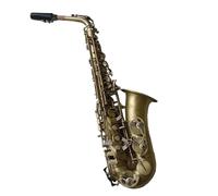 Sassofono Professionale Strumento Musicale Professionale E-flat Placcato In Rame Antico Per Sassofono Contralto Con Borsa Per Strumenti Accessori(B)
